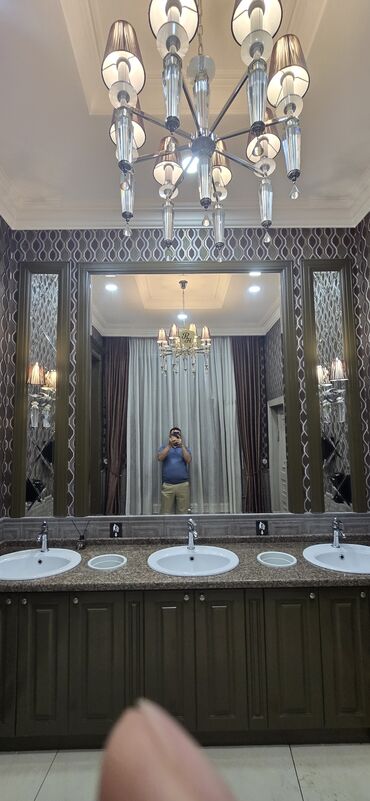 Зеркала: Зеркало на заказ от 2500 сом за м2! Производство Россия, 4мм толщина — 8