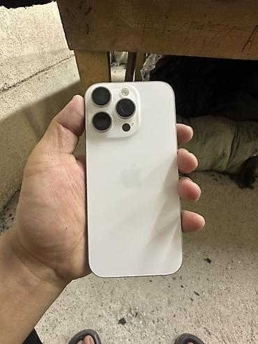 iphone se1: IPhone 16 Pro, Б/у, 512 ГБ, Серебристый, Защитное стекло, Чехол, Коробка, 87 % — 5