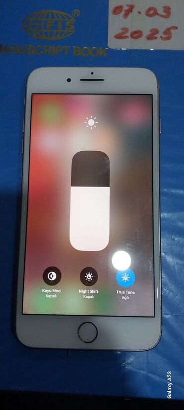 Apple iPhone: İphone 8 plus gold 64gb yaddaş, ekran pil kamera hərşeyi zavoddu — 1