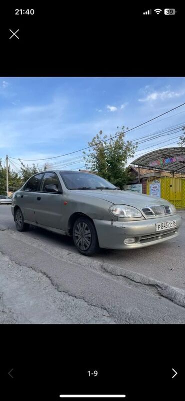 Chevrolet: Chevrolet Lanos: 2007 г., 1.6 л, Механика, Бензин, Седан