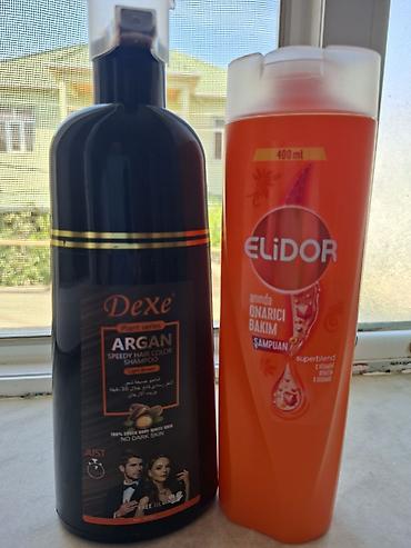 Məhsul: 2 ədəd şampun seti 1) Dexe Plant Series Argan Speedy Hair