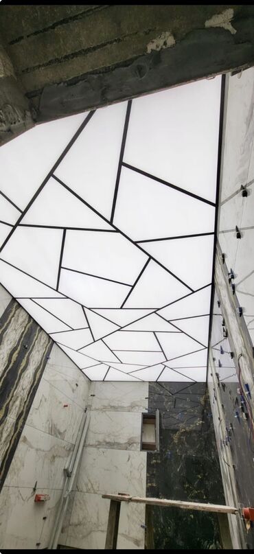 Asma tavanlar: “Asma tavan" catdirma qurasdirma pulsuz Yüksək keyfyyət-münasib qiymet — 8