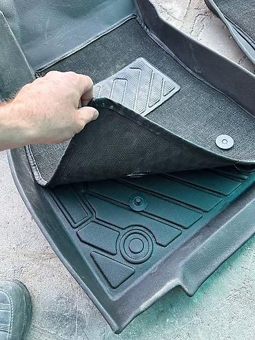 Полики: 3D Экокожа Полики Для салона цвет - Черный, Б/у, Самовывоз — 23