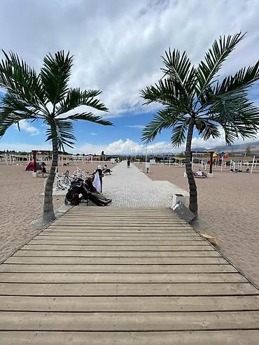 Иссык-Куль 2026: Коттедж, Палм Бич ЦО Palm Beach, Чок-Тал, Детская площадка, Парковка, стоянка, Охраняемая территория — 13