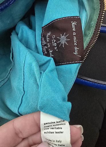 Torbe: GABS kožna torba. prelepa, šarena, ima zip celom dužinom i širinom — 4