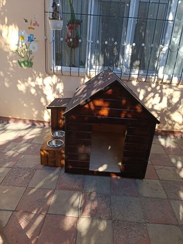 Qəfəslər: Məhsul: İt üçün açıq havada volyer və taxta it evi - Konstruksiya — 28