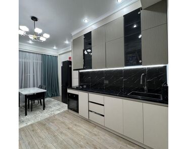 квартира токмок снять: 2 комнаты, 74 м², Элитка, 9 этаж, Дизайнерский ремонт