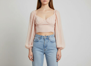 bluzki z łańcuszkiem mohito: PrettyLittleThing, Жіноча блуза, розмір M