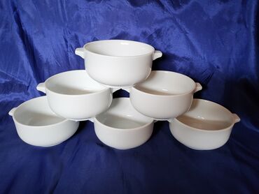 Kuhinjski setovi: Cinije nove,vintaz za supe,corbe,poslastice. polaris. Porcelanske — 1
