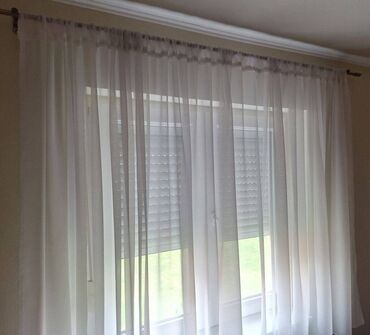 draper: Net, Voile & Sheer Curtains, color - White