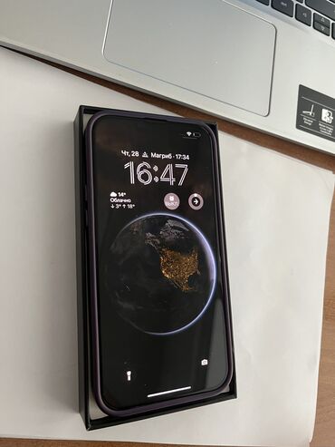 номера для телефона: IPhone 13 Pro Max, Колдонулган, 128 ГБ, Sierra Blue, Коргоочу айнек, Каптама, Куту, 84 %