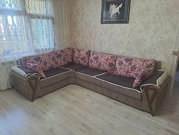 dəri divan: Künc divan 305x215sm👇Qiyməti:*450* man. İdeal vəziyyətdədir. Açılır və — 1