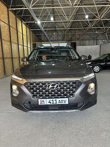 Hyundai Santa Fe: 2019 г., 2 л, Автомат, Дизель, Кроссовер at lalafo.kg Hyundai Santa Fe: 2019 г., 2 л, Автомат, Дизель, Кроссовер