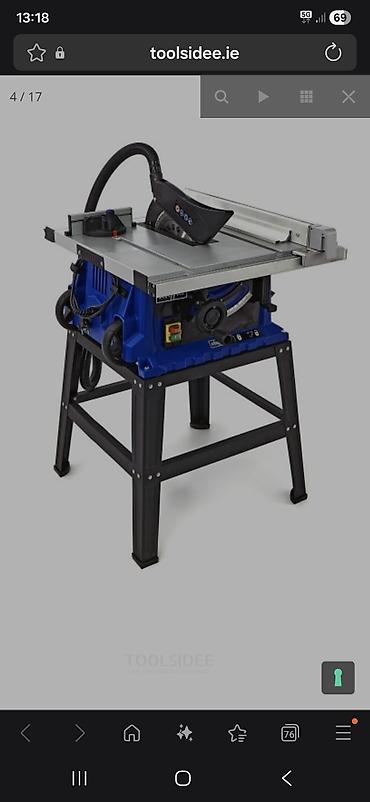 Scheppach HS105 stolna kružna testera - Snaga motora: 2000 W -