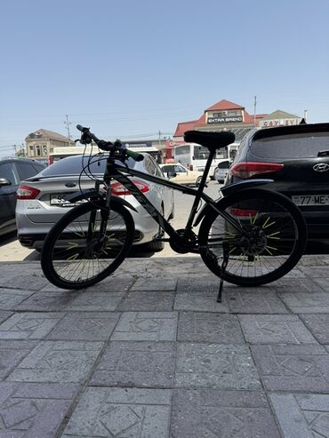 velosiped qiyməti: Dağ velosipedi 26", sürətlərin sayı: 21