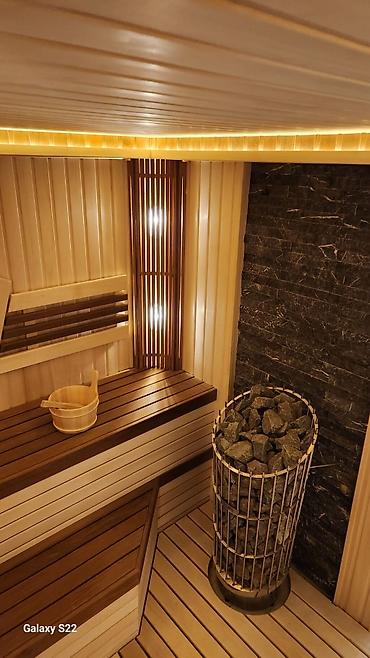 ikinci el cadır: Sauna tikintisi sauna işləri sauna inşaatı sauna materialları sauna — 4