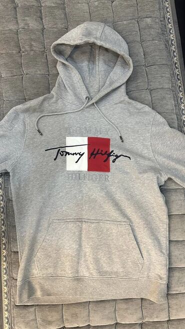 орсофит бишкек цена: Мужская толстовка, L (EU 40), Tommy Hilfiger, Новый, цвет - Серый