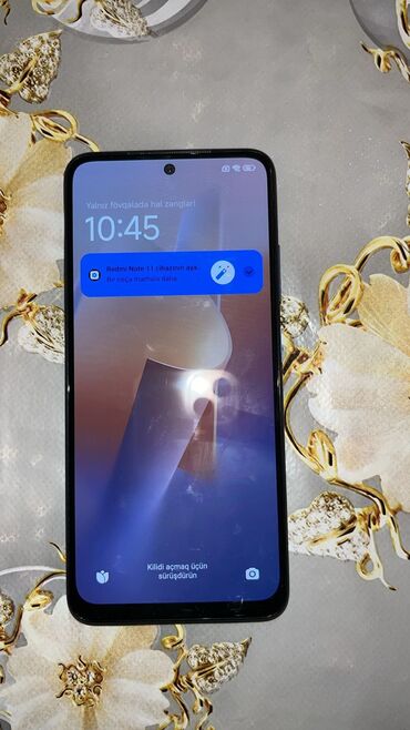 Xiaomi: Xiaomi Redmi Note 11, 64 GB, rəng - Göy, 
 Barmaq izi, Face ID