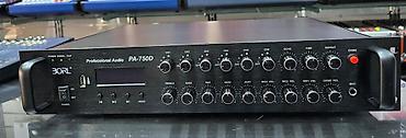 mp3 yükle: BORL PA-750D – Professional Audio zonalı gücləndirici - 6 zona — 2