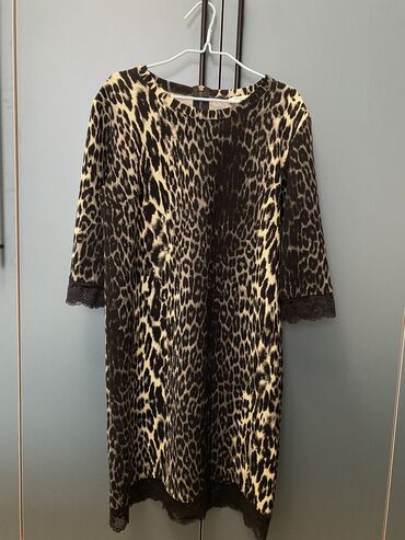 платье леопардовое: Продаю: платье фирма, Promod’’, б/у, в отличном состоянии, размер