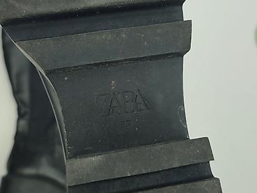 buty czolgi: Zara, Kozaki damskie, rozmiar 37 — 4