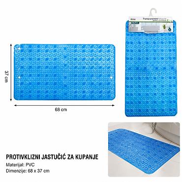 KMT Transparentna plava tkanina prostirka za kadu 2208826