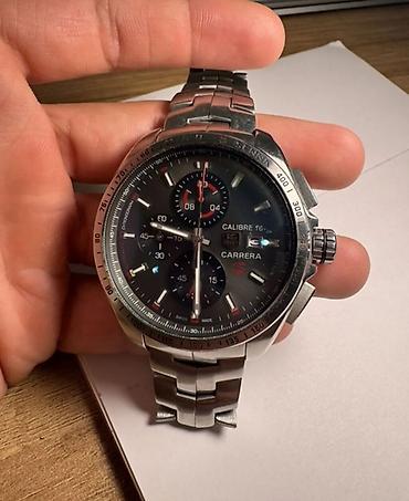 tag huer: Спортивные часы часы, TAG Heuer, Таймер и секундомер, Водонепроницаемые, Мужские, Б/у — 3