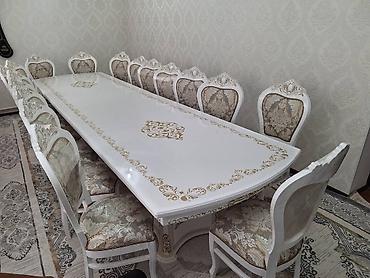 Столы и стулья для зала: Стол и стул для зала, Новый, цвет - Белый — 5