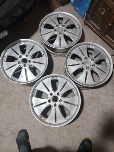 Диски: Литые Диски R 18 Work, Комплект, отверстий - 5 — 7