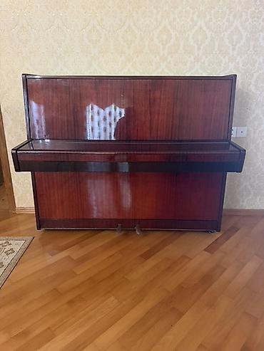 İdman və hobbi: Upright pianino – “Belarus” markası - Korpus: parlaq cilalı tünd — 2
