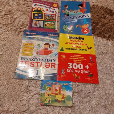 Digər kitablar və jurnallar: Məktəbə gədər hazirlig kitablar 5,6 7 yaşlarcun. Tezedir. Her biri — 7