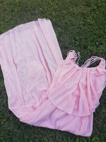 vezivanje mašne na haljini: M (EU 38), bоја - Roze, Na bretele