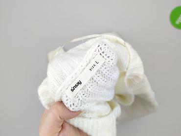 biale trampki vty: Sinsay, Sweter damski, rozmiar L — 4