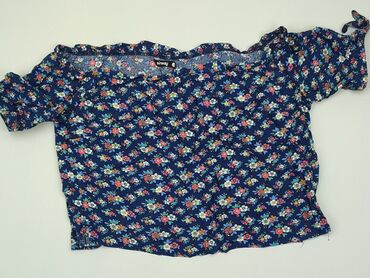 bluzki bawełniane damskie krótki rękaw: Bluzka Damska, SinSay, L, stan - Dobry