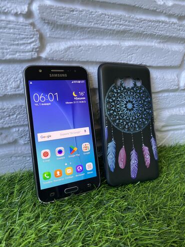 дисплей samsung j4: Samsung Galaxy J5 2016, Б/у, 8 GB, цвет - Черный, 2 SIM