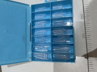 ağ dirnaq modelleri: IMENKA Arched Almond – dırnaq uzatma üçün üst plastik formalar dəsti — 2