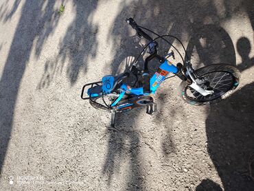 velosiped usaqlar ucun: Dörd təkərli Uşaq velosipedi 16", sürətlərin sayı: 1
