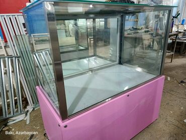 Soyuducu vitrinləri: Şirniyyət üçün, 130 * 100 * 65, Yeni, Ünvandan götürmə — 6