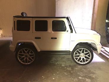 elektrikli maşınlar: Uşaq avtomobili”Mercedes Gelandewagen Qiymət sondur. Batareya və pult — 3