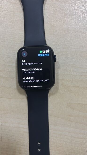iphone 13 pro irşad: İşlənmiş, Smart saat, Apple, Sensor ekran, rəng - Qara