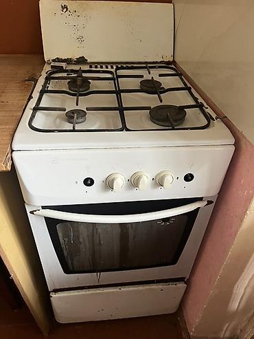 soba qiyməti: Qaz plitəsi və soba kombinə – 50 sm enində, sərbəst quraşdırılan model — 1