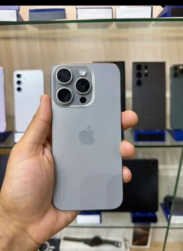 ayfon promaks 15 işlənmiş: IPhone 15 Pro Max, Серебристый, Face ID