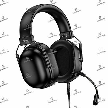 logitech 920: Проводные полноразмерные наушники, Hoco, Новый, цвет - Черный — 3