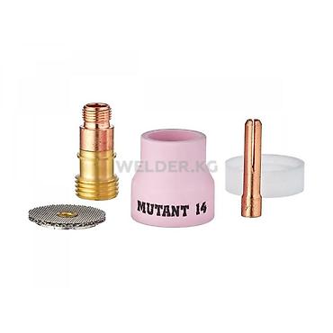 вольфрам: Комплект сопла TIG Mutant (размеры 12 и 14) Назначение: - Расходники — 2