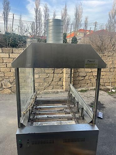 Restoran manqalları: Pasco brendinin paslanmayan poladdan hazırlanmış vitrinli dönər/kabab — 5