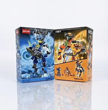 герой: Конструкторы Hero (совместимые с Bionicle/Hero Factory-стилем) 1шт — 1