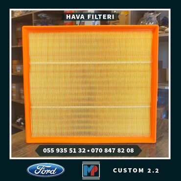 Mühərrikin hava filterləri: Hava filteri
Ford Custom 2.2