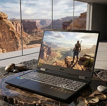 irşad noutbuk: Acer Nitro 5 oyun noutbuku I9-12900H Barter var Macbook M4 - — 1