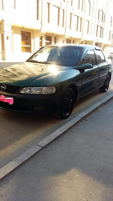 Opel: Opel Vectra B sedan - Kuzov: 4 qapılı sedan, tünd yaşıl rəng - — 5