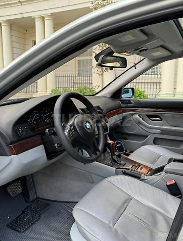 BMW: BMW 5 Series E39 sedan – gümüş rəng. Texniki xüsusiyyətlər və — 3